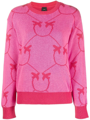 

Love Bird jacquard knit-jumper, PINKO Love Bird jacquard knit-jumper