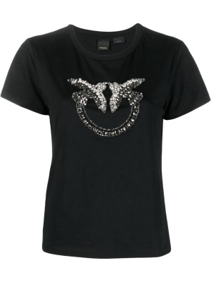 

Crystal-embellished T-shirt, PINKO Crystal-embellished T-shirt