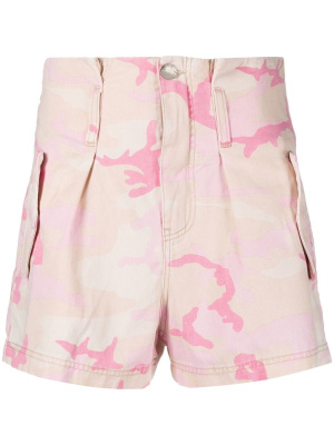 

High-waisted denim shorts, PINKO High-waisted denim shorts