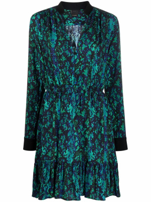 

Snake pattern mini dress, PINKO Snake pattern mini dress