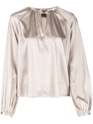 

Long-sleeve silk blouse, PINKO Long-sleeve silk blouse