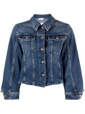 

Cropped denim jacket, PINKO Cropped denim jacket