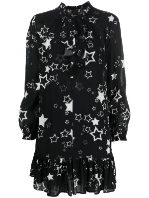 

Star-print dress, PINKO Star-print dress