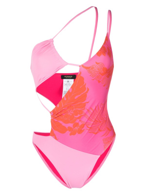 

Asymmetric cut-out swimsuit, PINKO Asymmetric cut-out swimsuit