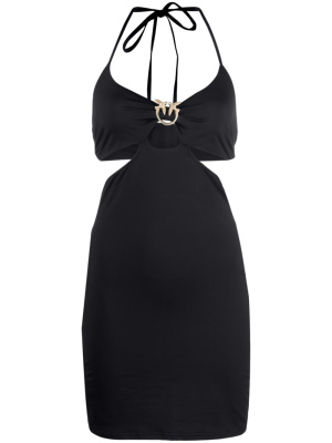 

Love Birds buckle minidress, PINKO Love Birds buckle minidress