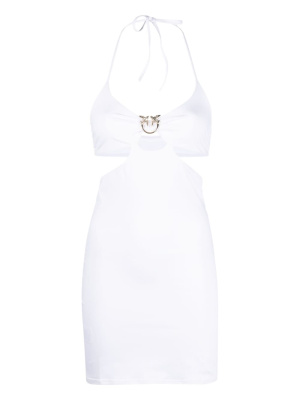 

Logo-plaque beach dress, PINKO Logo-plaque beach dress