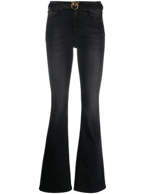 

Flora belted flared jeans, PINKO Flora belted flared jeans