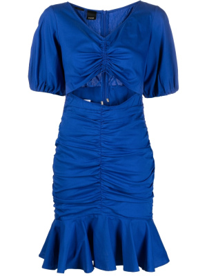 

Gathered poplin dress, PINKO Gathered poplin dress
