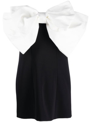 

Bow-embellished mini dress, PINKO Bow-embellished mini dress