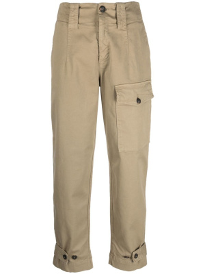 

Straight-leg cropped trousers, PINKO Straight-leg cropped trousers