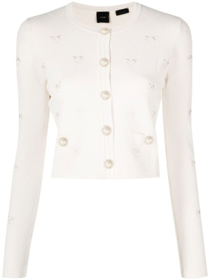 

Love Birds motif cardigan, PINKO Love Birds motif cardigan