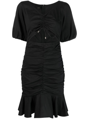 

Gathered poplin dress, PINKO Gathered poplin dress