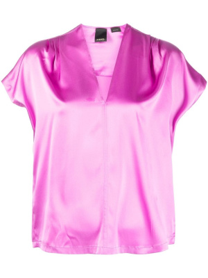 

V-neck silk blouse, PINKO V-neck silk blouse
