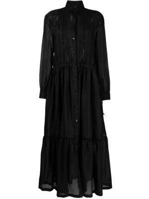 

Embroidered tiered maxi dress, PINKO Embroidered tiered maxi dress