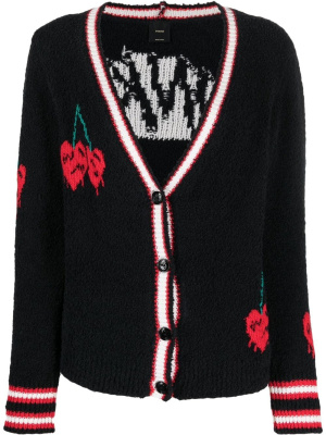 

Cherry-print cardigan, PINKO Cherry-print cardigan