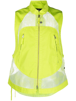 

Mesh-panel vest, Stone Island Shadow Project Mesh-panel vest