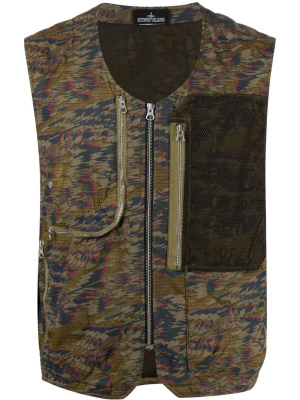 

Utility-style gilet, Stone Island Shadow Project Utility-style gilet