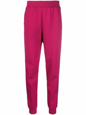 

Logo-trim jersey trackpants, Karl Lagerfeld Logo-trim jersey trackpants