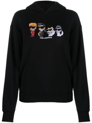 

K/Superstars organic cotton-blend hoodie, Karl Lagerfeld K/Superstars organic cotton-blend hoodie
