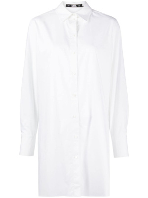 

Logo-print cotton shirt, Karl Lagerfeld Logo-print cotton shirt