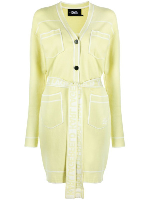 

Belted cardigan dress, Karl Lagerfeld Belted cardigan dress