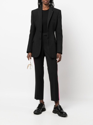 

Side-stripe tailored trousers, Karl Lagerfeld Side-stripe tailored trousers