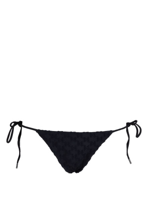

Monogram-print bikini bottoms, Karl Lagerfeld Monogram-print bikini bottoms