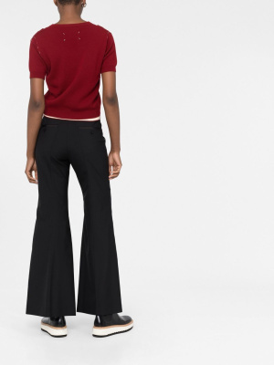 

Flared tailored trousers, Sacai Flared tailored trousers