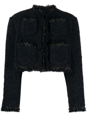 

Cropped tweed jacket, Sacai Cropped tweed jacket