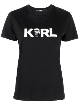 

Ikonik 2.0 Karl logo T-shirt, Karl Lagerfeld Ikonik 2.0 Karl logo T-shirt