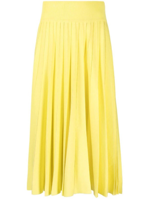 

High-rise pleated skirt, Sacai High-rise pleated skirt