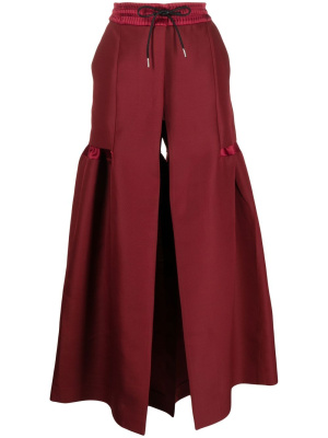 

Wide-leg cut trousers, Sacai Wide-leg cut trousers