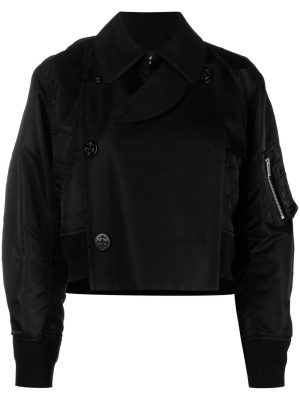 

Panelled bomber jacket, Sacai Panelled bomber jacket