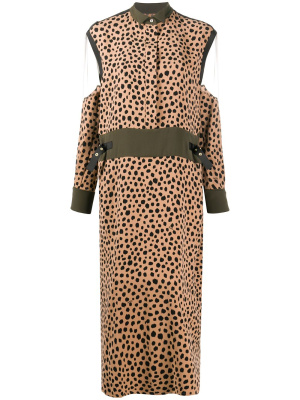 

Sheer panel dress, Sacai Sheer panel dress
