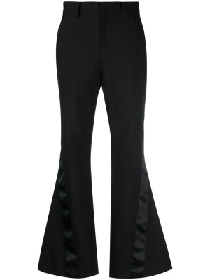 

Side-stripe flared trousers, Sacai Side-stripe flared trousers