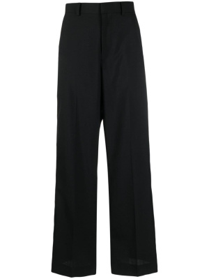 

Satin-trim high-waisted trousers, Sacai Satin-trim high-waisted trousers