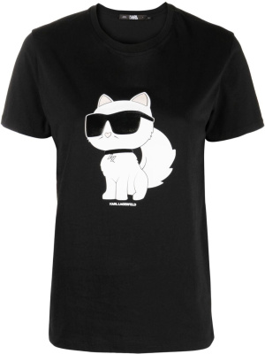 

Ikonik 2.0 Choupette T-shirt, Karl Lagerfeld Ikonik 2.0 Choupette T-shirt