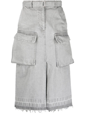 

High-waisted cargo skirt, Sacai High-waisted cargo skirt