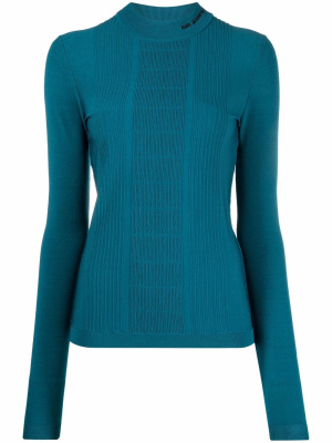 

Fine knit mock neck jumper, Karl Lagerfeld Fine knit mock neck jumper