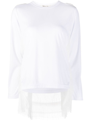 

Ruffle long-sleeve top, Comme Des Garçons Ruffle long-sleeve top