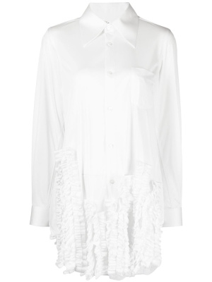 

Ruffle-appliqué shirt, Comme Des Garçons Ruffle-appliqué shirt