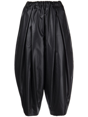 

Faux-leather tapered trousers, Comme Des Garçons Faux-leather tapered trousers