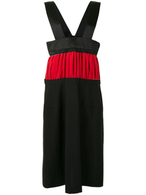 

Panelled colour-block midi dress, Comme Des Garçons Panelled colour-block midi dress