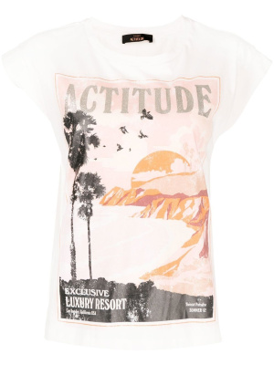 

Graphic-print tank top, TWINSET Graphic-print tank top