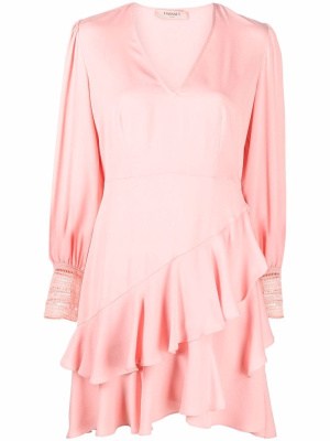 

Ruffled-design mini dress, TWINSET Ruffled-design mini dress