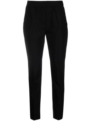 

Logo-plaque detail trousers, TWINSET Logo-plaque detail trousers