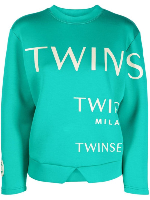 

Logo-print sweatshirt, TWINSET Logo-print sweatshirt