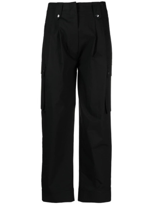 

Cropped straight-leg trousers, TWINSET Cropped straight-leg trousers