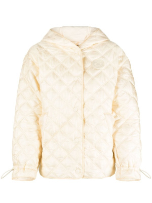 

Diamond-quilted puffer jacket, TWINSET Diamond-quilted puffer jacket