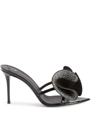 

Intriigo Charmante 105mm leather sandals, Giuseppe Zanotti Intriigo Charmante 105mm leather sandals